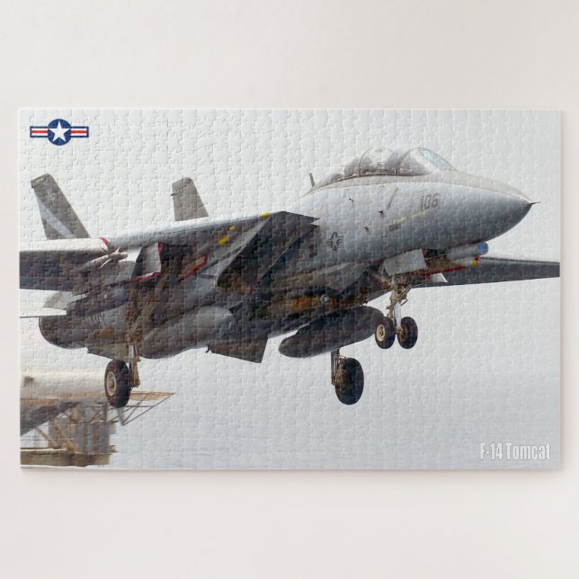 Puzzle F-14 TOMCAT "LANZAMIENTO" (20x30 pulgadas) (Horizontal)