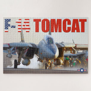 Puzzle F-14 TOMCAT "LANZAMIENTO" (20x30 pulgadas)