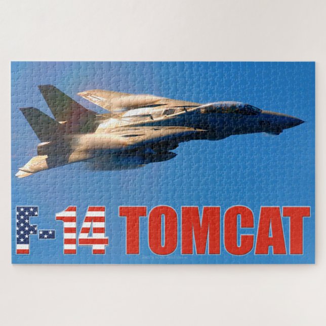 Puzzle F-14 TOMCAT "MACH RUN" (20x30 pulgadas) (Horizontal)