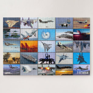 Puzzle F-14 TOMCAT "MONTAGE" (20 x 30 pulgadas)