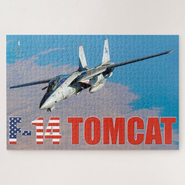 Puzzle F-14 TOMCAT "ON PATROL" (20x30 pulgadas) (Horizontal)
