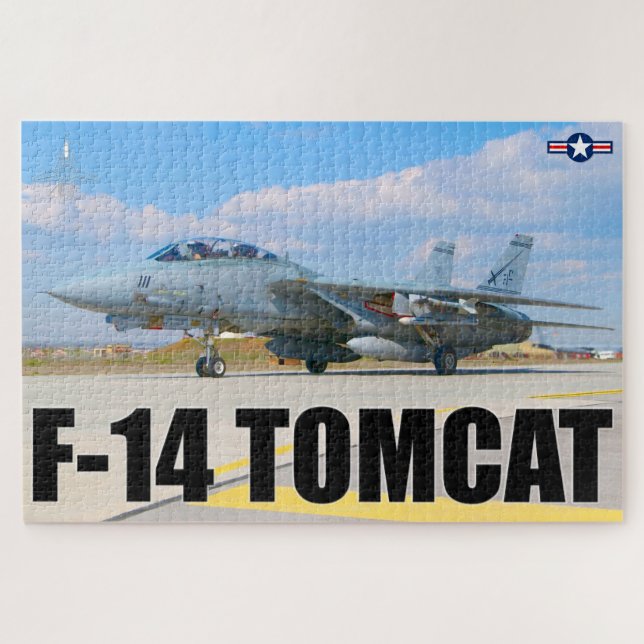 Puzzle F-14 TOMCAT "PREFLIGHT" (20x30 pulgadas) (Horizontal)
