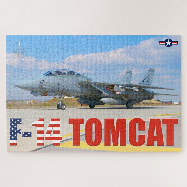 Puzzle F-14 TOMCAT "PREFLIGHT" (20x30 pulgadas) (Horizontal)