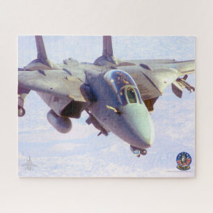 Puzzle F-14 TOMCAT “RECARGA DE COMBUSTIBLE” (16x20 pulgad