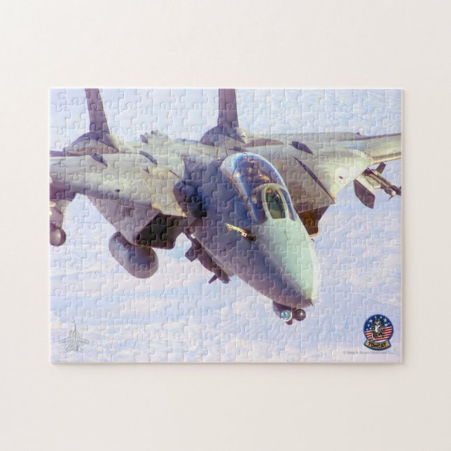 Puzzle F-14 TOMCAT "REFUEL" (11x14 pulgadas) (Horizontal)