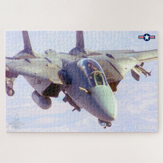 Puzzle F-14 TOMCAT "REFUEL" (20x30 pulgadas) (Horizontal)