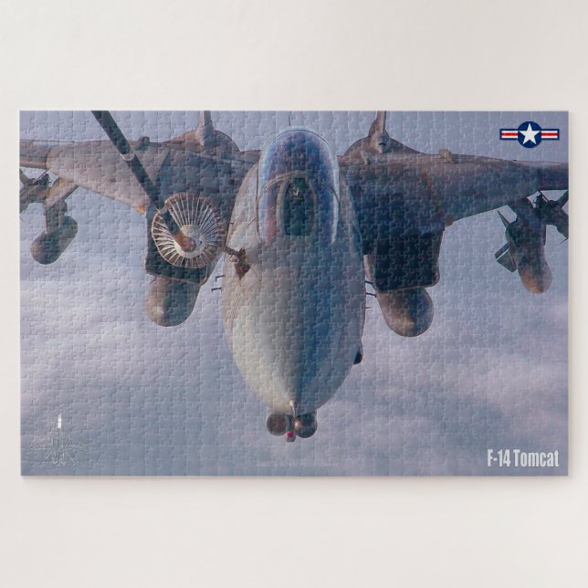 Puzzle F-14 TOMCAT "REFUELING" (20x30 pulgadas) (Horizontal)