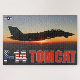 Puzzle F-14 TOMCAT "SUNSET PATROL" (20x30 pulgadas)