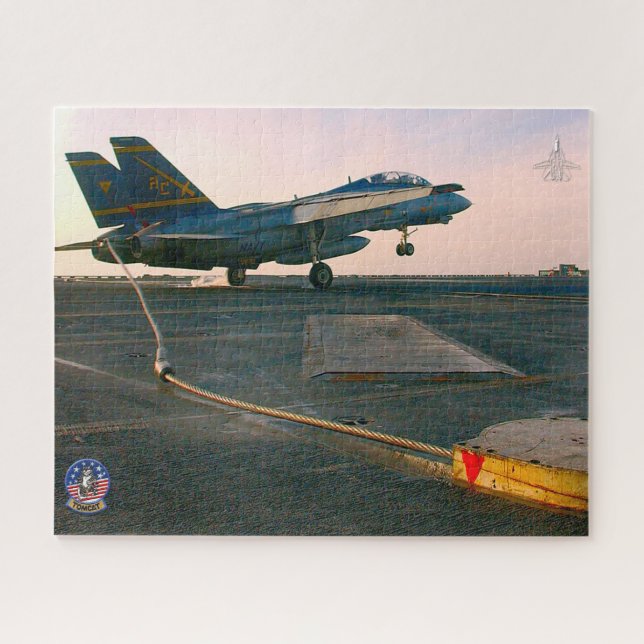 Puzzle F-14 TOMCAT "TRAP" (16x20 pulgadas) (Horizontal)