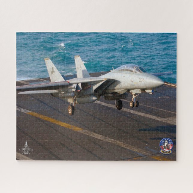 Puzzle F-14 TOMCAT "TRAP" (16x20 pulgadas) (Horizontal)
