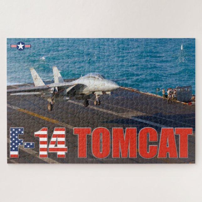 Puzzle F-14 TOMCAT "TRAP" (20x30 pulgadas) (Horizontal)