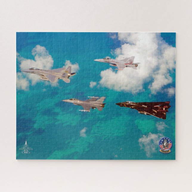 Puzzle F-14 TOMCAT "WINGMAN" (16x20 pulgadas) (Horizontal)
