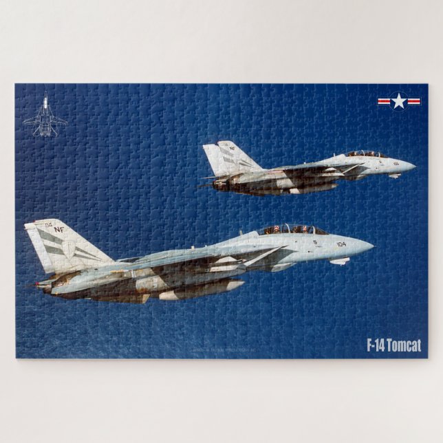 Puzzle F-14 TOMCAT "WINGMAN" (20x30 pulgadas) (Horizontal)