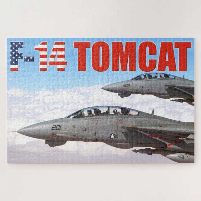 Puzzle F-14 TOMCAT "WINGMAN" (20x30 pulgadas) (Horizontal)