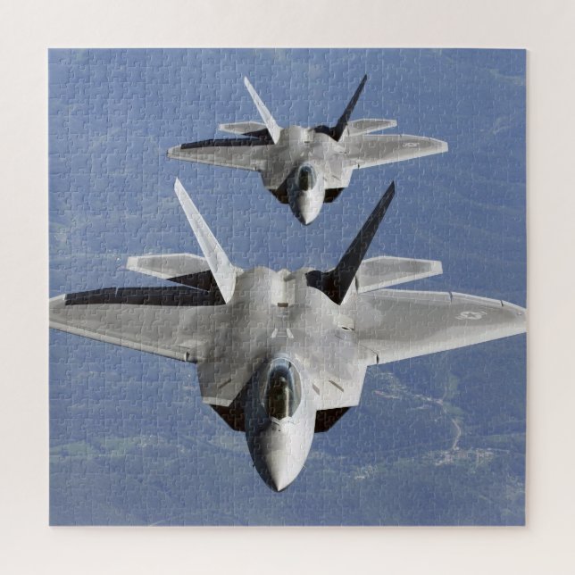 Puzzle F-22 Raptor Quinto Generación Stealth Fighter Jet (Vertical)