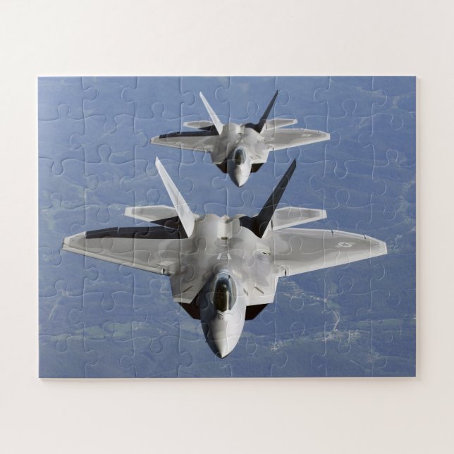 Puzzle F-22 Raptor Quinto Generación Stealth Fighter Jet (Horizontal)