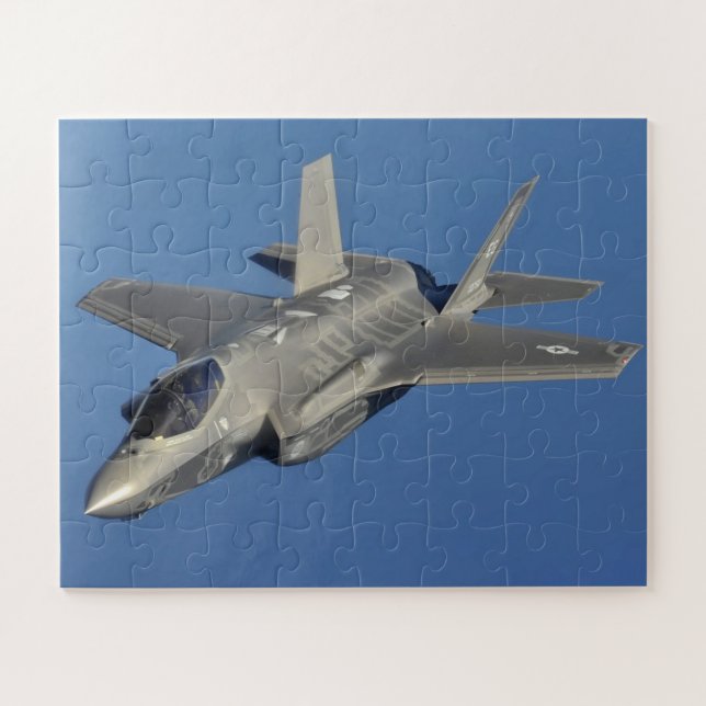 Puzzle F-35A Lightning II Joint Strike Fighter 58º (Horizontal)