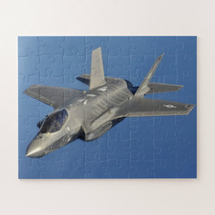 Puzzle F-35A Relámpago II Luchador de Paro Conjunto 58º