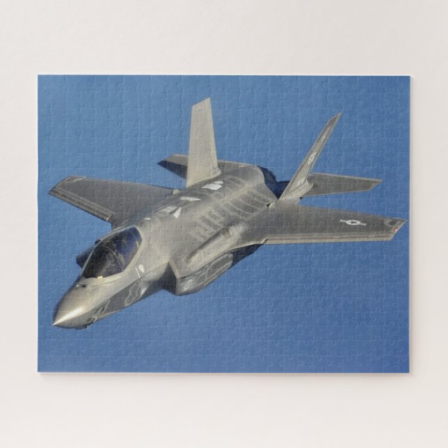 Puzzle F-35A Relámpago II Luchador de Paro Conjunto 58º (Horizontal)