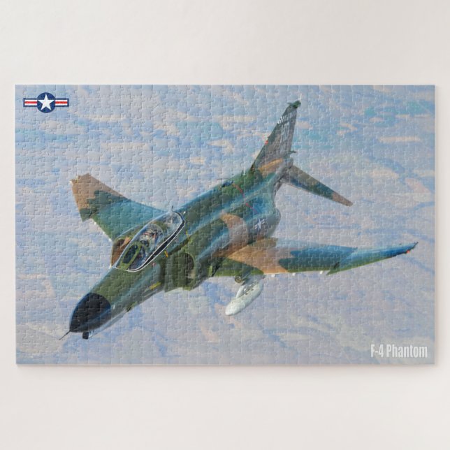 Puzzle F-4 FANTOM (20x30 PULGADAS) (Horizontal)