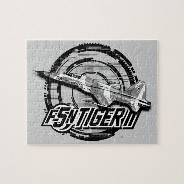 Puzzle F-5N Tigre II (Horizontal)