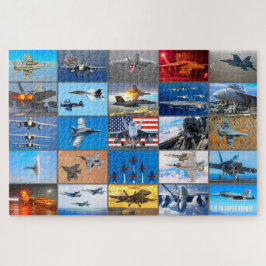 PUZZLE F/A-18 SUPER HORNET "MONTAJE"