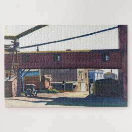 Puzzle Fábrica de cajas, Gloucester | Edward Hopper |