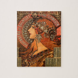 Puzzle Fábrica de jabón Alphonse Mucha 1897
