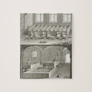 Puzzle Fabricación de papel, 'de las ciencias del DES de