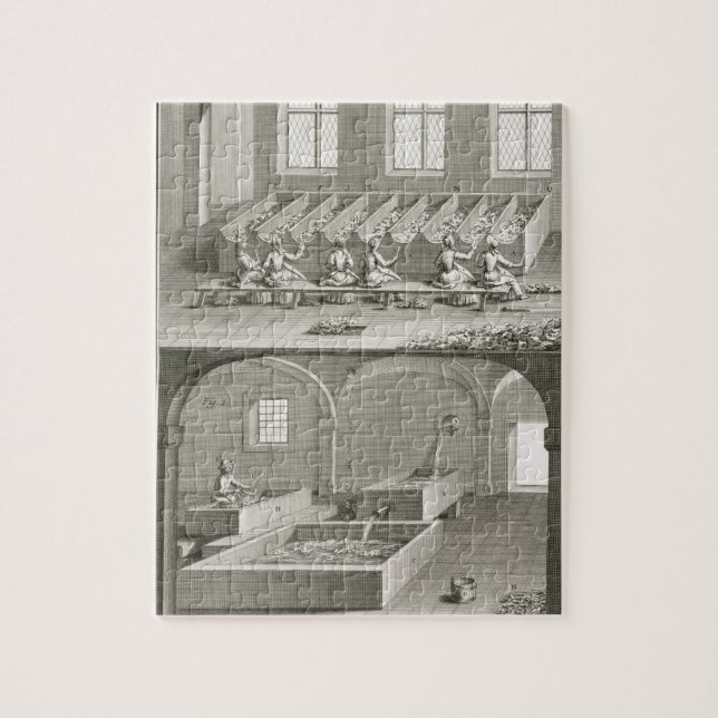 Puzzle Fabricación de papel, 'de las ciencias del DES de (Vertical)