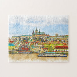 Puzzle Fabuloso Coloroso Romance Viaje