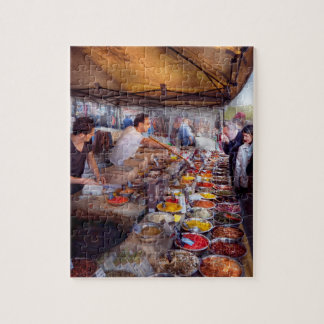 Puzzle Fachada de la tienda - El mercado de Té y Especias