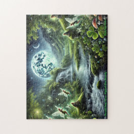Puzzle Fairy Glen Puzzle, Ethereal Fairies Irish Scene