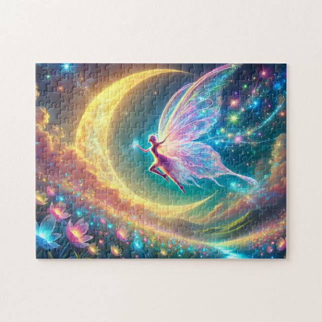 Puzzle Fairy Moonlight Enchanting Fantasy (Horizontal)