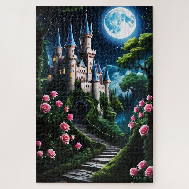 Puzzle Fairy Tale Castle Fantasy (Vertical)