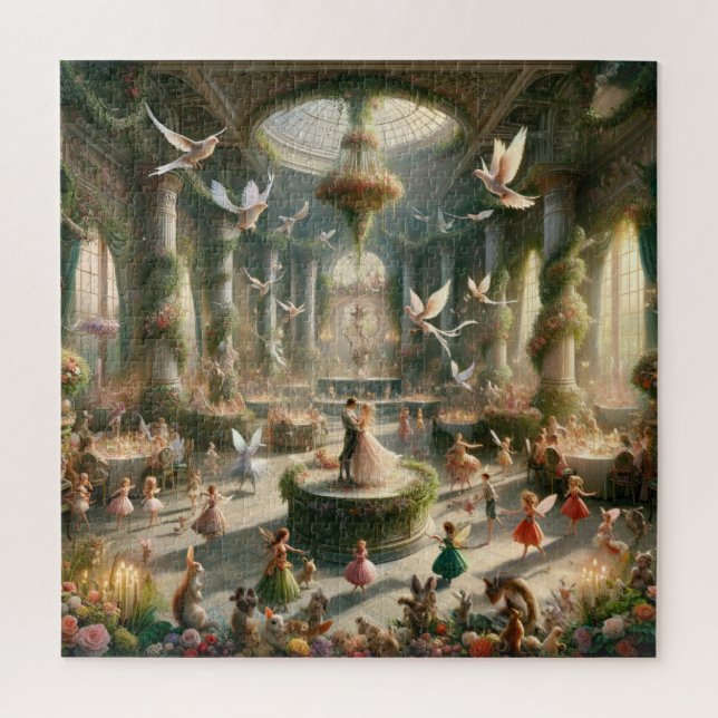 Puzzle Fairy Tale Dance Valentine's Celebration Ball (Vertical)