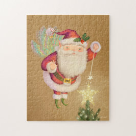 Puzzle Fairy Wings Santa