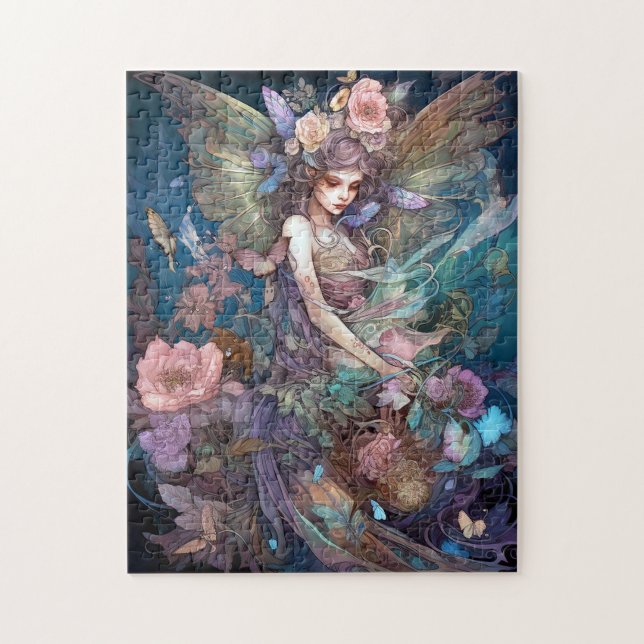 Puzzle Fairy Woman Fantasy Art (Vertical)