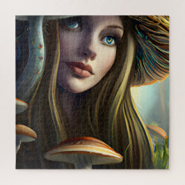 Puzzle Fairytale Mushroom Fairy