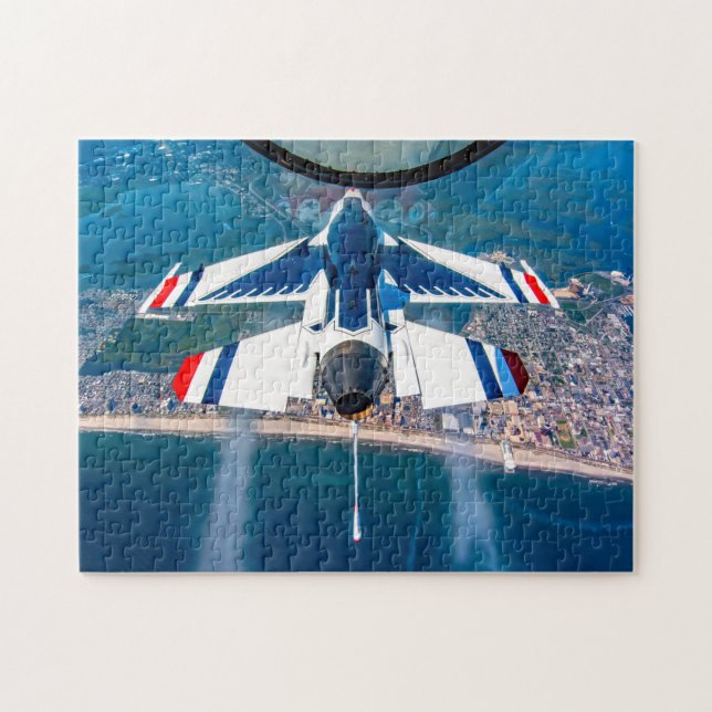 Puzzle FALCON DE COMBATE F-16C (11x14 PULGADAS) (Horizontal)