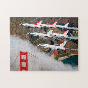 Puzzle FALCON DE COMBATE F-16C (11x14 PULGADAS)