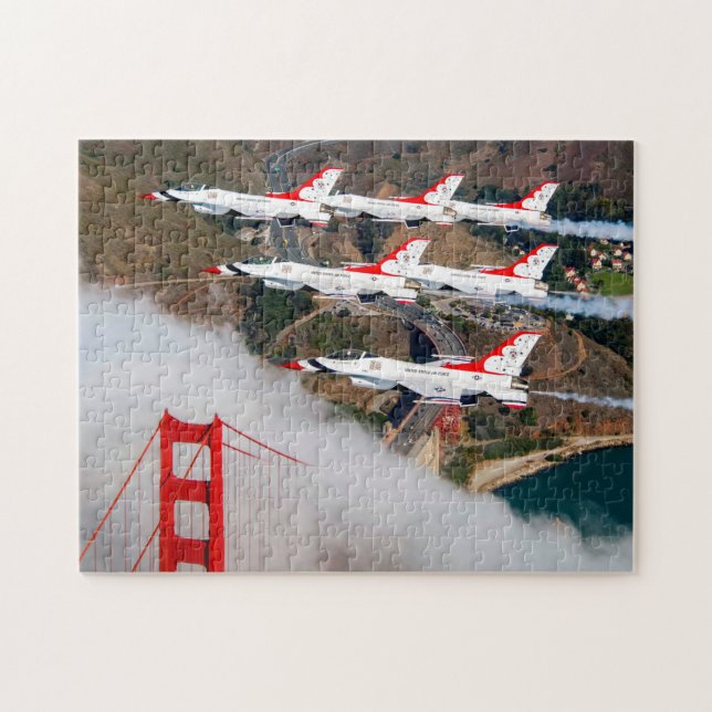 Puzzle FALCON DE COMBATE F-16C (11x14 PULGADAS) (Horizontal)