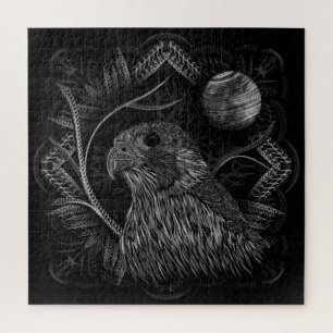 Puzzle Falcon Full Moon