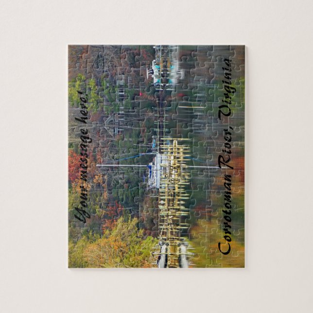 Puzzle Fall on the Corrotoman River, Virginia (Vertical)