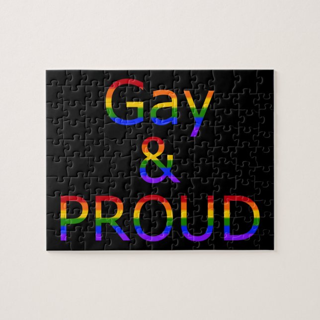Puzzle Fallln Gay y Orgulloso (Horizontal)