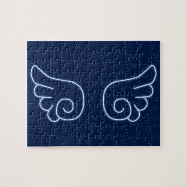 Puzzle Falln Chibi Angel Wings (Horizontal)