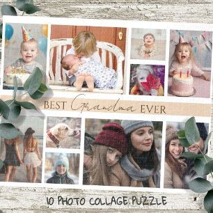 Puzzle Familia 10 Mejor Abuela De Fotografía