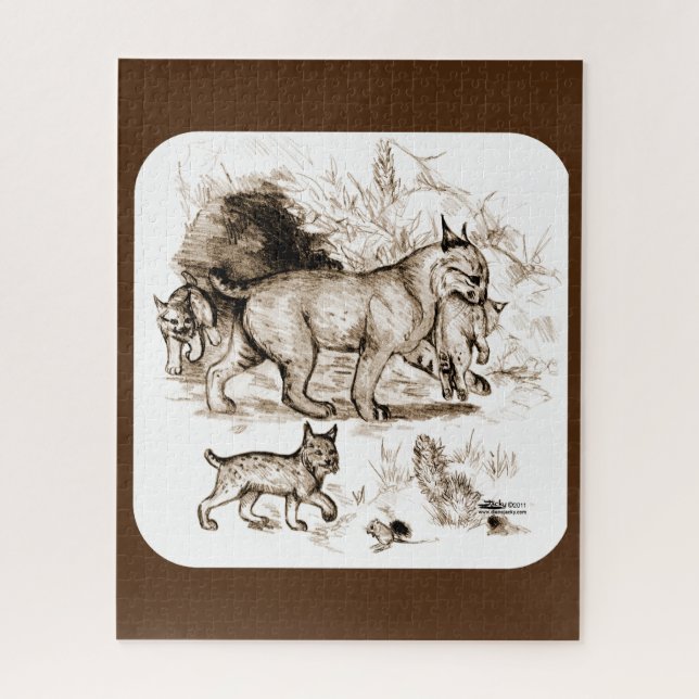 Puzzle Familia Bobcat (Vertical)