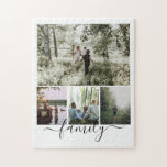 Puzzle Familia de Collage de fotos de texto y fotografía<br><div class="desc">Haz una sierra de fotos personalizada para mantener una familia - rompecabezas de Ricaso - agrega tus propias fotos y texto - collage de fotos obsequios de sake</div>