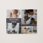 Puzzle Familia de Collages de fotos de Mejor Papá Persona<br><div class="desc">Apreciar los Recuerdos con la familia de Collage de fotos Personalizado "Mejor Papá Nunca", el rompecabezas de Jigsaw Puzzle 🧡 Celebrar el Día del Padre Mejor, regalar la encarnación de recuerdos preciados y el amor con un rompecabezas personalizado del collage de fotos de "Mejor Papá Nunca". Adaptado a los momentos...</div>